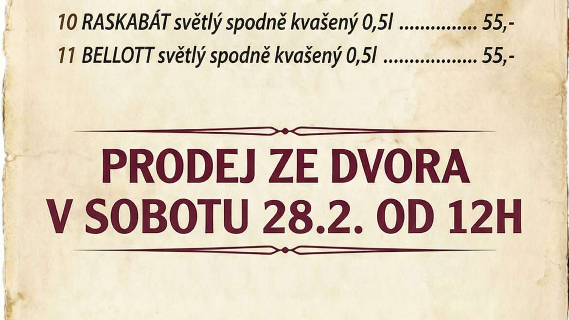 Zabijačka 27.2 - 28.2