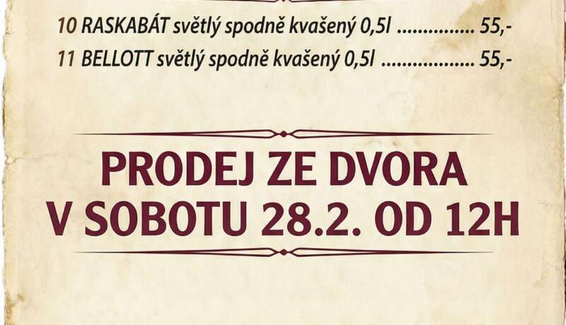 Zabijačka 27.2 - 28.2